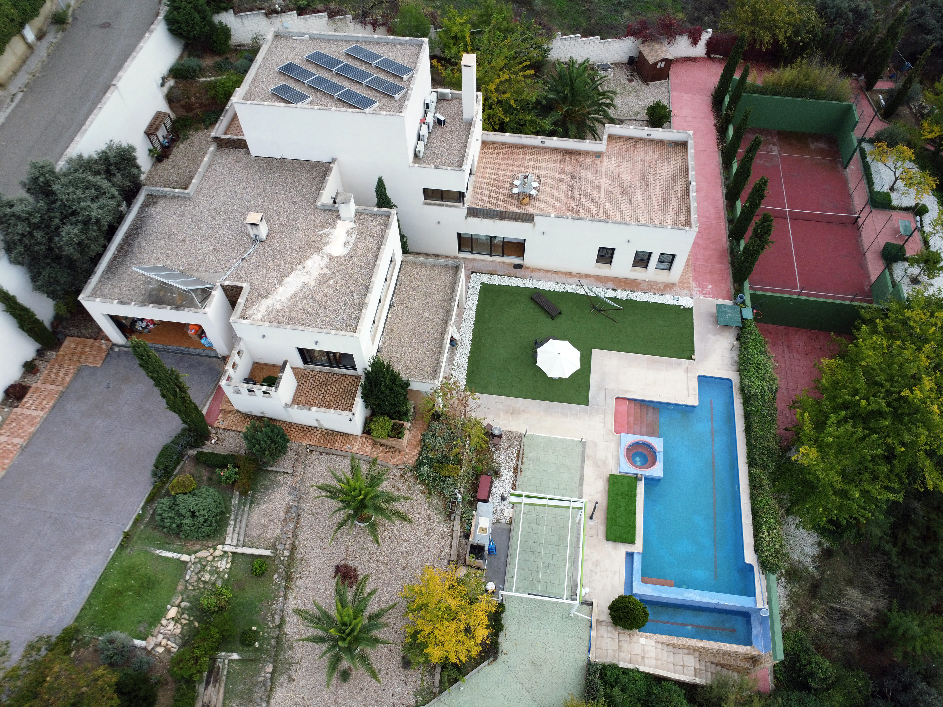 Foto de la casa desde Dron